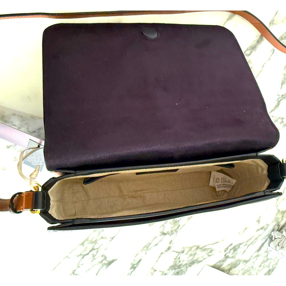 Radley London Maldon Mews Medium Flapover Cross Body Black Leather - 112932 - Picture 10 of 16